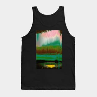 Uluru Australia Glitch - Contemporary Exclusive Modern Design Tank Top